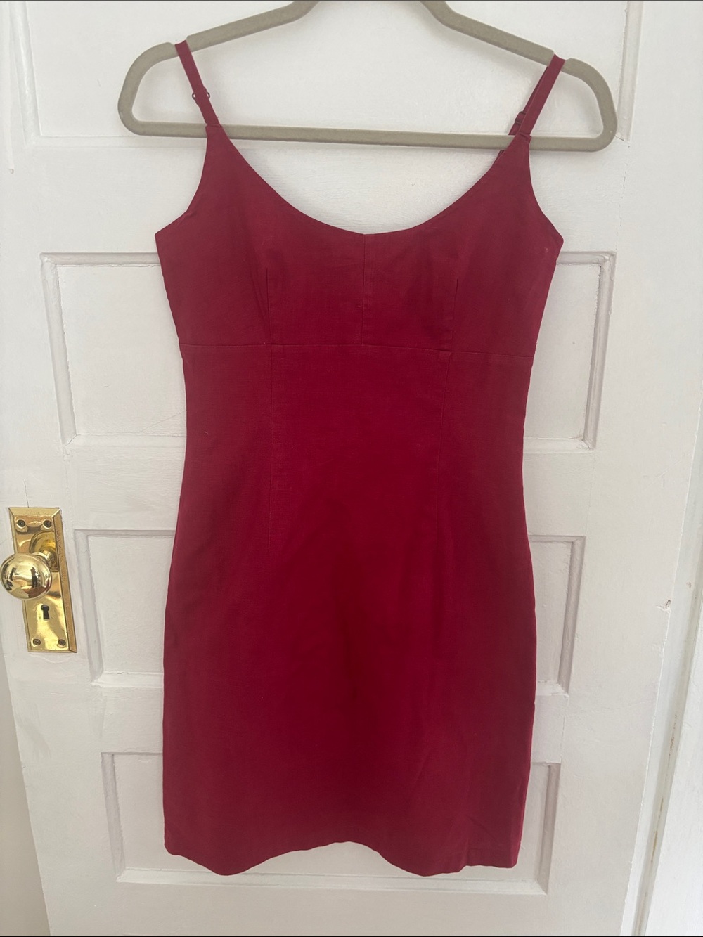 Mexx Slim-Fit Wine Red Dress